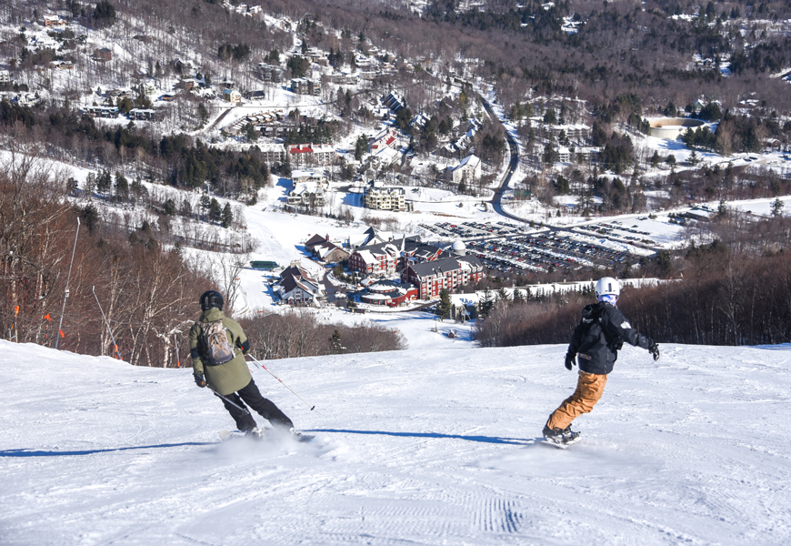 Sugarbush, known as a skier's mountain, delivers six peaks to challenge you
