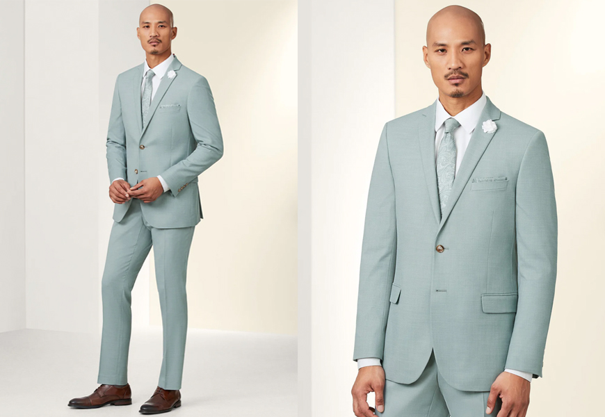 Tying The Knot? These Are The Top 6 Groom Style Trends For 2024 - The Pastel Slim Suit