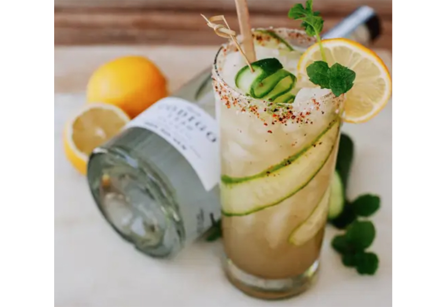 3 Of Our Favourite Tequila Cocktail Recipes - CUCUMBER MINT MARGARITA