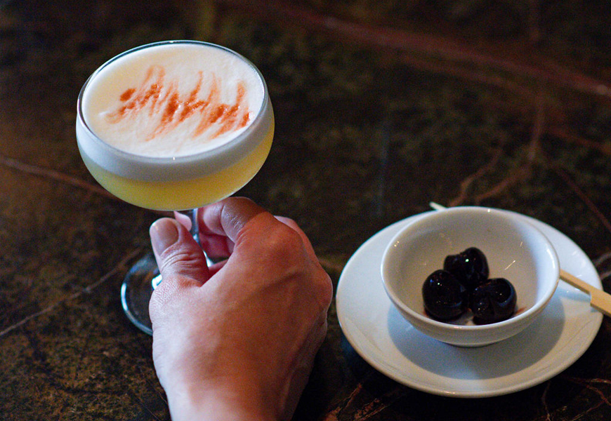 TIFF 2025 The Cocktails The Stars Are Drinking - Hazelton Hotel Red Carpet Sour