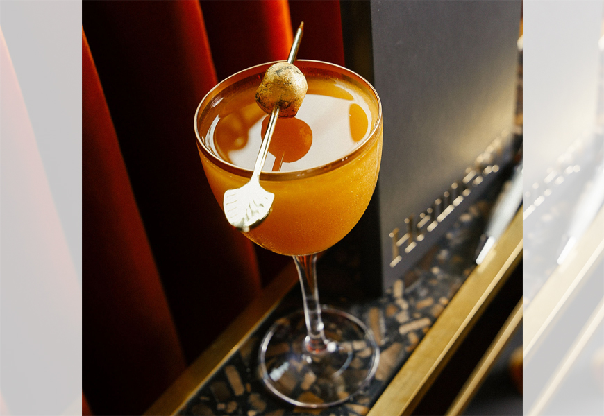 TIFF 2025 The Cocktails The Stars Are Drinking - The Drake Gold Digger cocktail