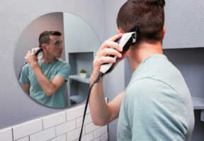 Why A DIY Head-Shave Makes As Great Of A Fashion Statement As It Does A Hair-Loss Solution