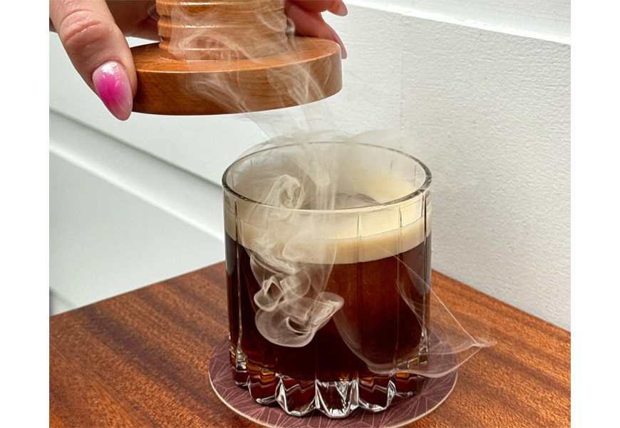 FIFA Fever The Best World Cup-Inspired Cocktails in Toronto - Maxime Smoked Maple Espresso Martini