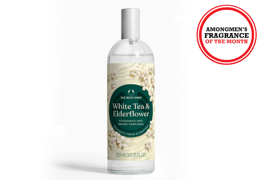 Fragrance Of The Month: The Body Shop White Tea & Elderflower Fragrance Mist
